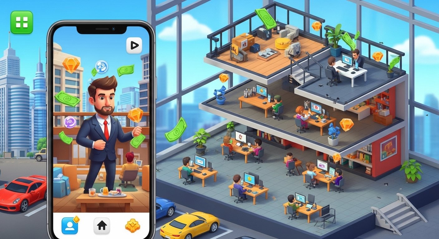 idle office tycoon mod apk