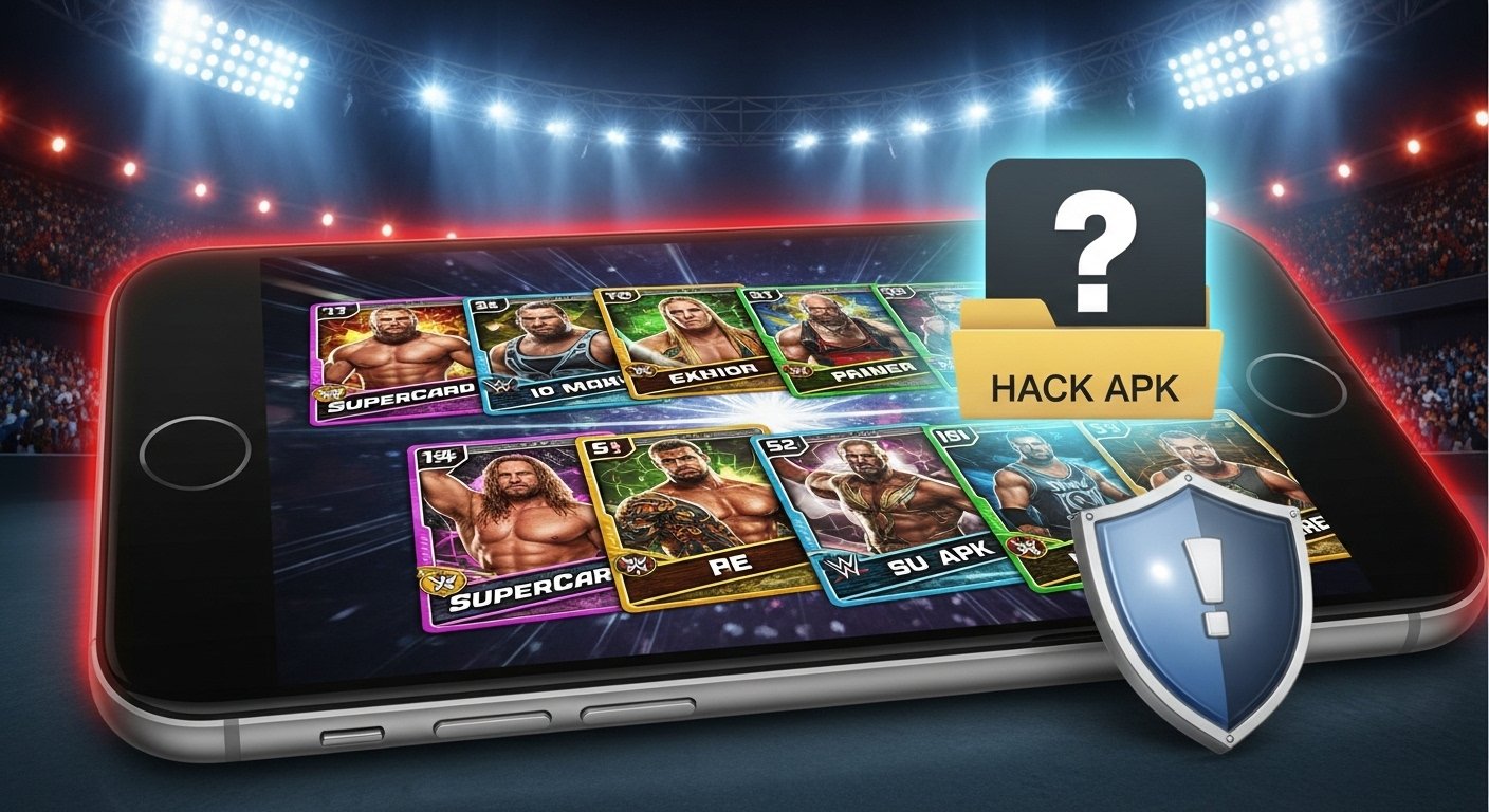 wwe supercard hack apk
